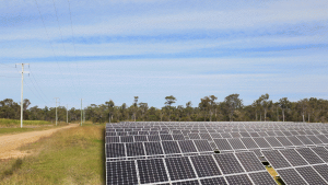 Hervey Bay Solar Farm’s wheels are turning