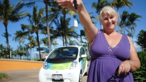 Townsville’s sparked-up the electric car