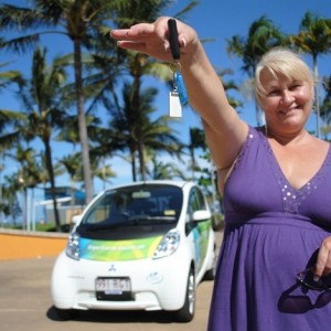 Townsville’s sparked-up the electric car