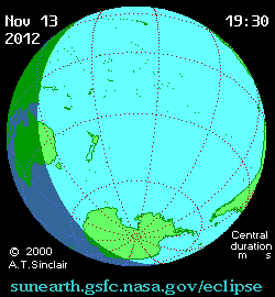 Cairns Solar Eclipse 2012