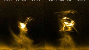 Solar Tornado Rips Through The Corona