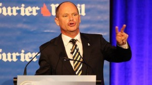 Campbell Newman Cutting the Green Tape