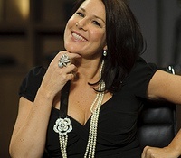 Funny girl Julia to host dinner
