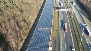 Belgian Solar Power High Speed Train Tunnel