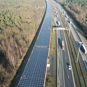 Belgian Solar Power High Speed Train Tunnel