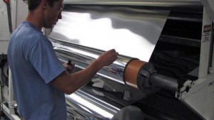 Aluminum foil with a solar twist Aluminum foil with a solar twist