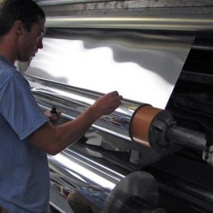 Aluminum foil with a solar twist