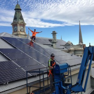 Leichart’s Town Hall Cover In Solar Panels Leichart’s Town Hall Cover In Solar Panels