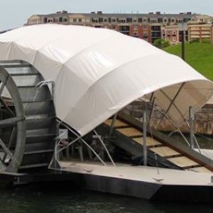 New Solar Powered Water Wheel Rids Baltimore Harbour of Trash