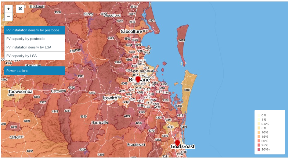 APVI Adds PV System Output Estimator to its Solar Maps