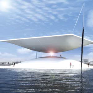 Huge solar hourglass wins 2014 LAGI competition