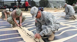 Obama administration training of Veterans in solar installation