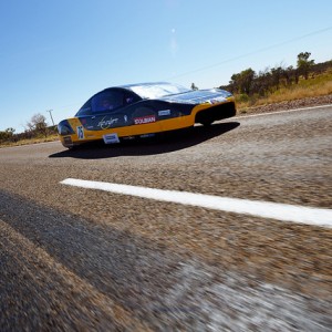 eVe vehicle by Sunswift soon to be first roadworthy solar car