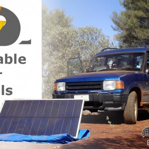 Portable solar panels