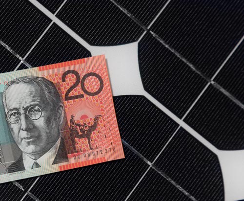 Residential solar panels costs in Australia