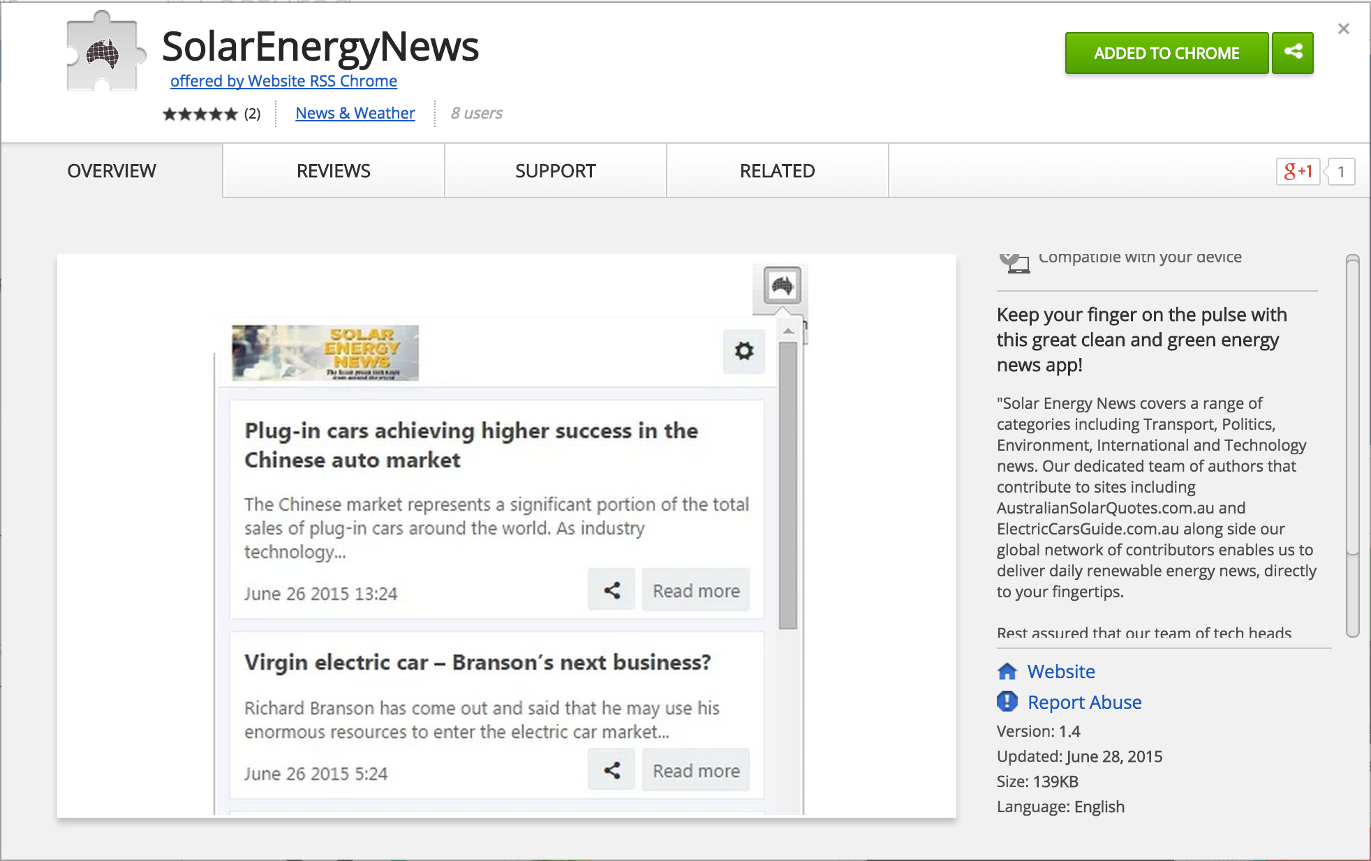 solar-energy-rss-feeds-google-chrome