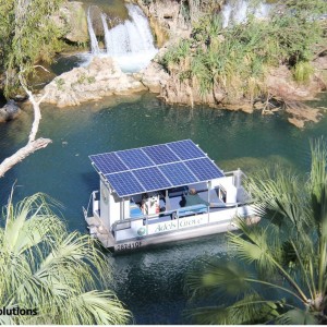 North Queensland Resort Uses Solar Powered Boats for Tourism