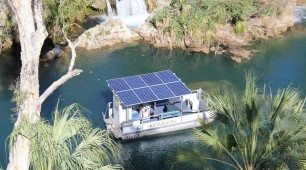 North Queensland Resort Uses Solar Powered Boats for Tourism