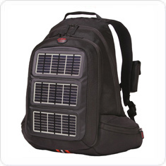 Solar backpack. Image: Max Lee