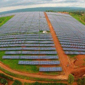 Africa-shaped solar plant lights up Rwanda