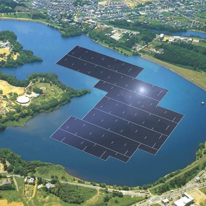 World’s Biggest Floating Solar Plant Being Built In Japan