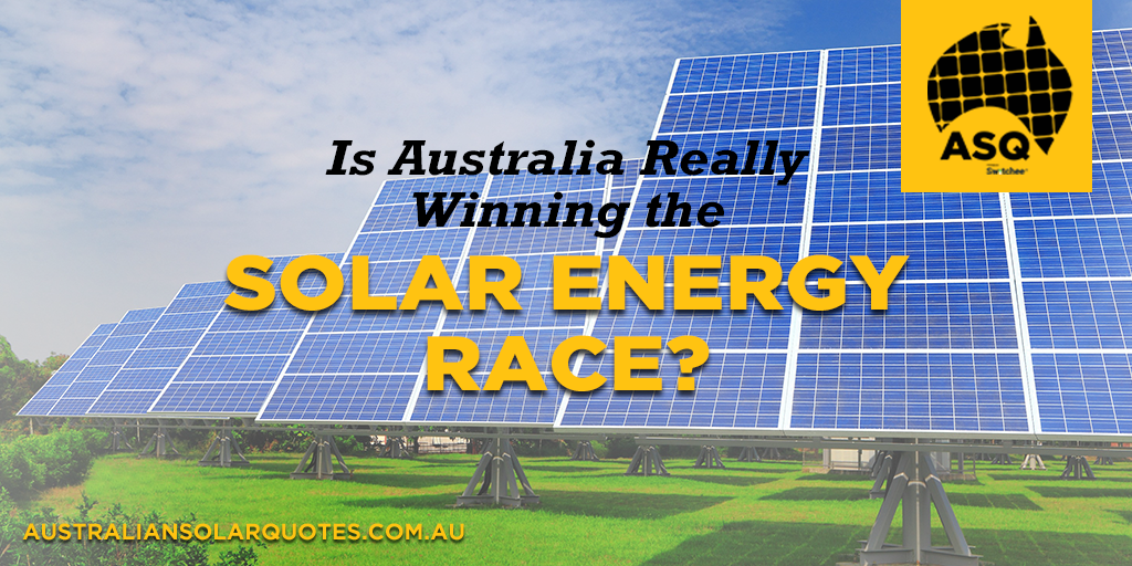 Is Australia really winning the solar race?