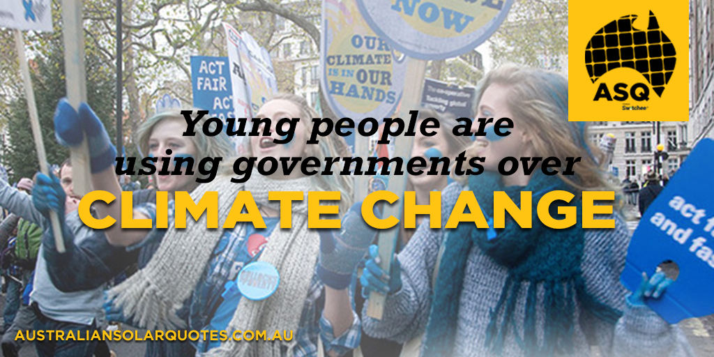 Young people sue over climate change