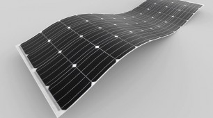 New, More Flexible Solar Panel Nearly 80% Lighter than Typical Panels