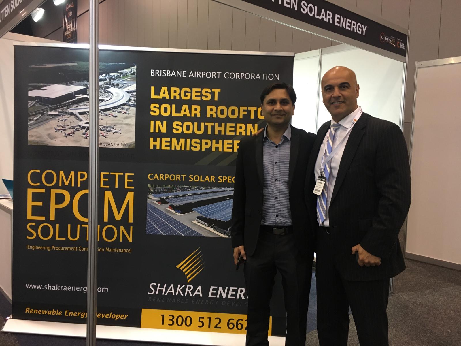 Sam Khalil Shakra Energy Brisbane Airport Solar