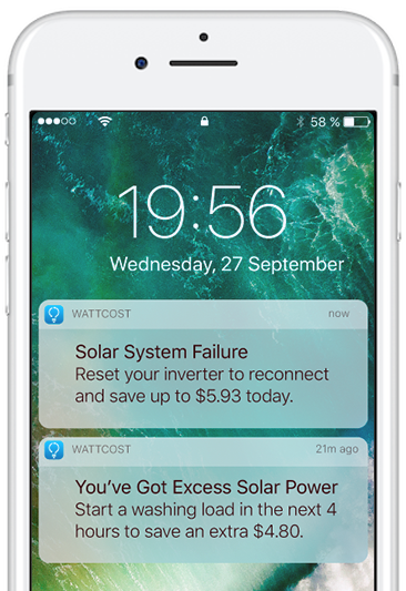 Wattcost App Push Notifications