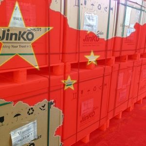 JinkoSolar posts a drop in solar module shipment